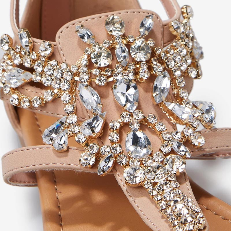 Moteriškos basutės su deimantu