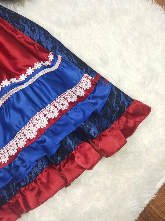 Elegante traje retro