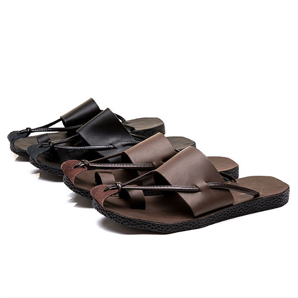 Romos odinės šlepetės vyrams