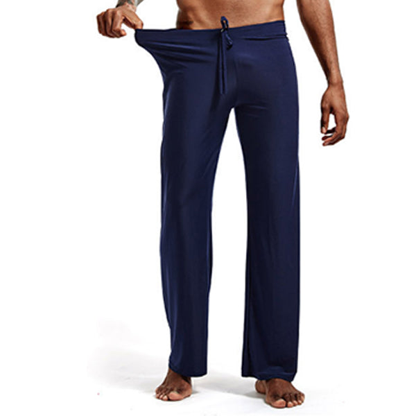 Pantalones caseros de yoga frescos, cómodos y muy elásticos para hombres