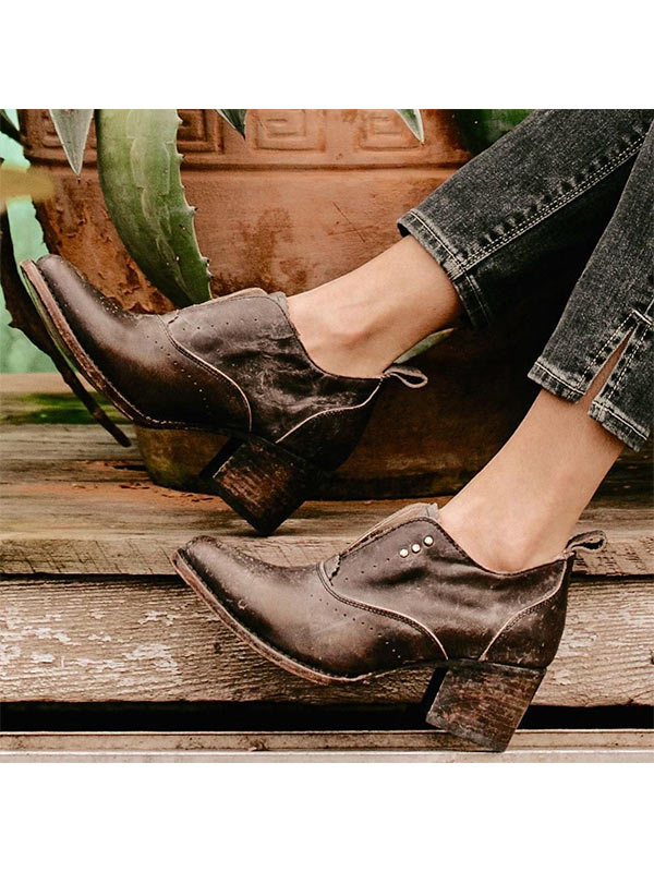 Frauen guantes redondos con cordones