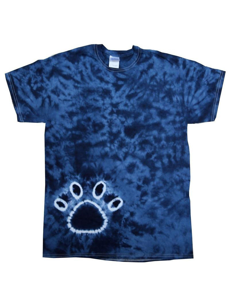 Paw Pink Tie Dye camiseta