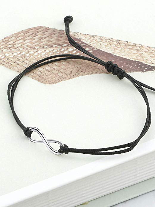 Pulseras Pinky Promise de 2 piezas para siempre