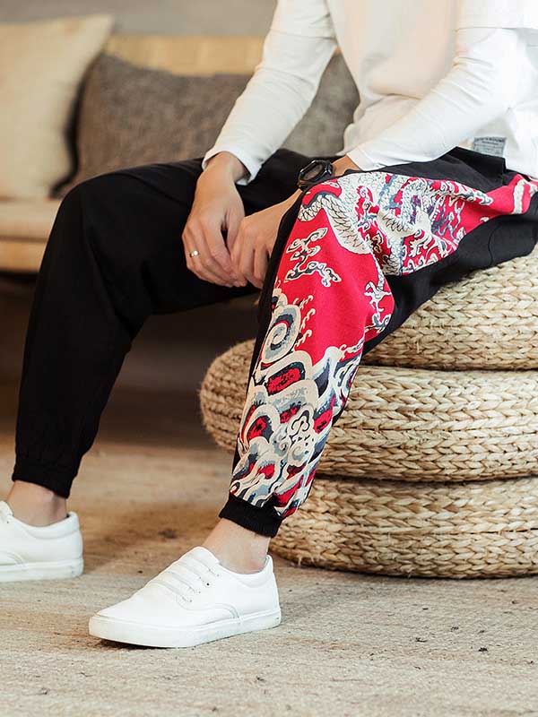 Pantalones casuales de algodón para hombre