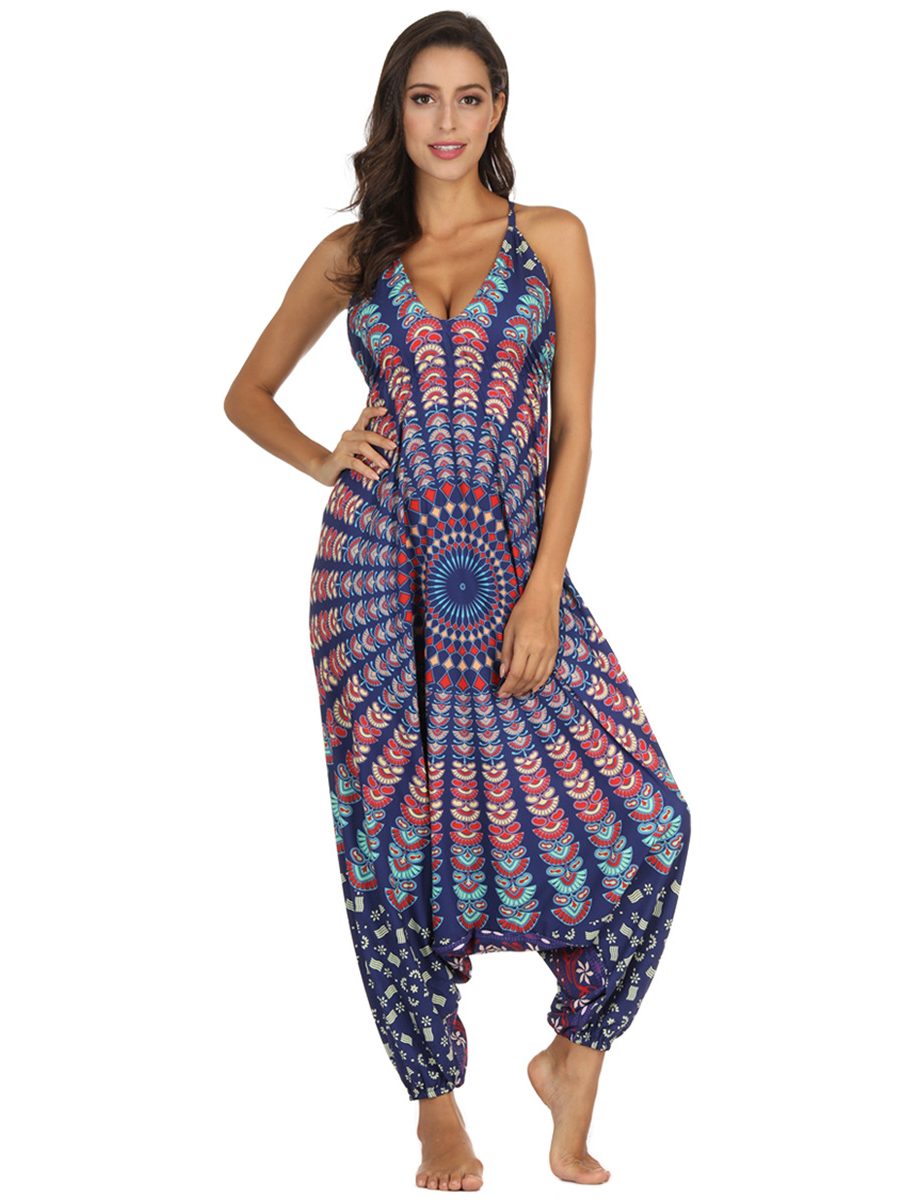 Traje de yoga estampado