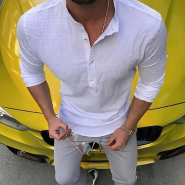 Camisa fina para hombre