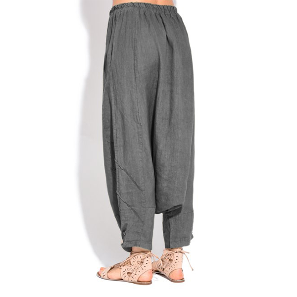 Pantalones harem de color natural para mujer