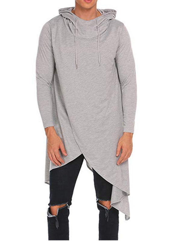 Los suéteres para hombres se cortan asimétricamente