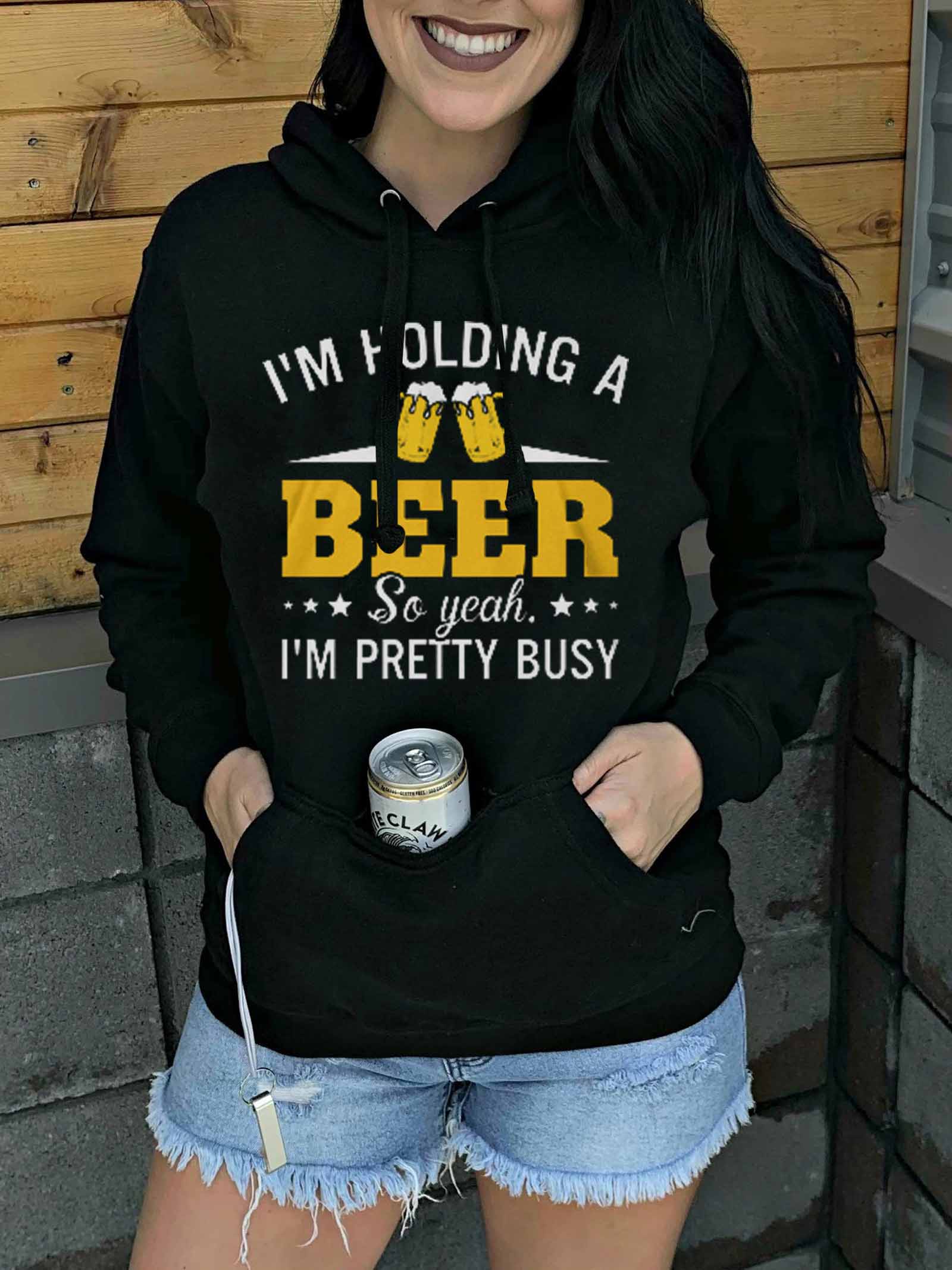 Sigo cerveza, así que estoy muy ocupado suéter