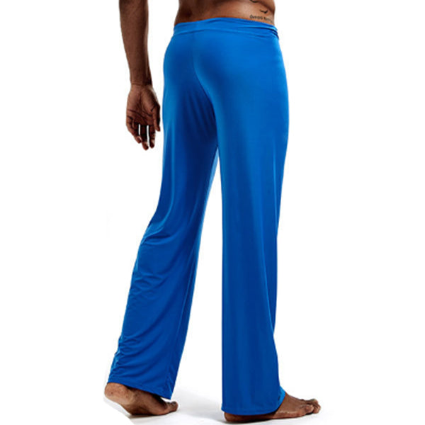 Pantalones caseros de yoga frescos, cómodos y muy elásticos para hombres