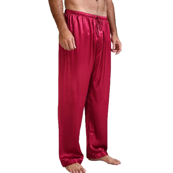 Pantalones de seda, holgados y cómodos