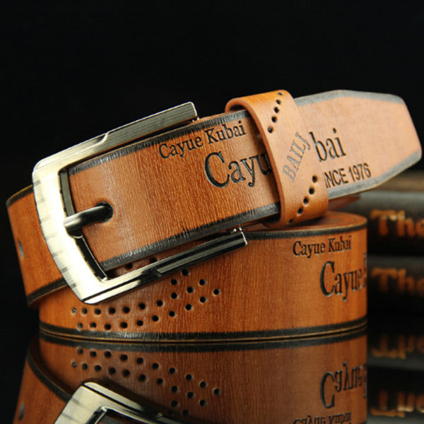 Cinturón retro para hombre