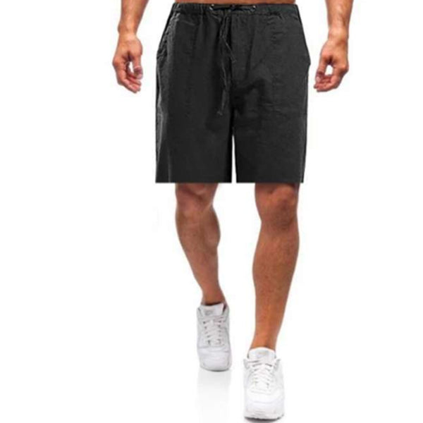 Shorts decorativos sueltos y cómodos para hombres con varios bolsillos