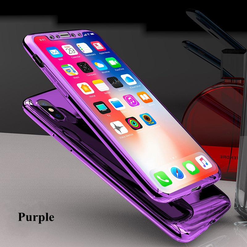 360-Grad-Ganzkörperhülle Soft HD Displayschutzfolie Ultraleichter, schlanker, harter Spiegel für das iPhone