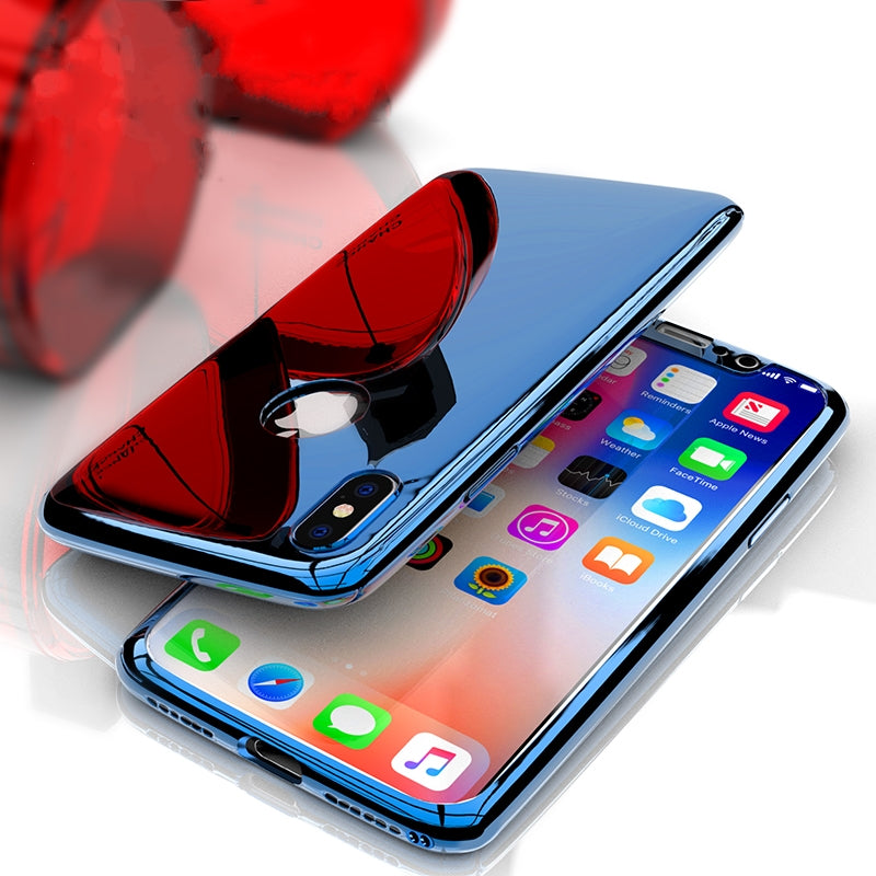 360-Grad-Ganzkörperhülle Soft HD Displayschutzfolie Ultraleichter, schlanker, harter Spiegel für das iPhone