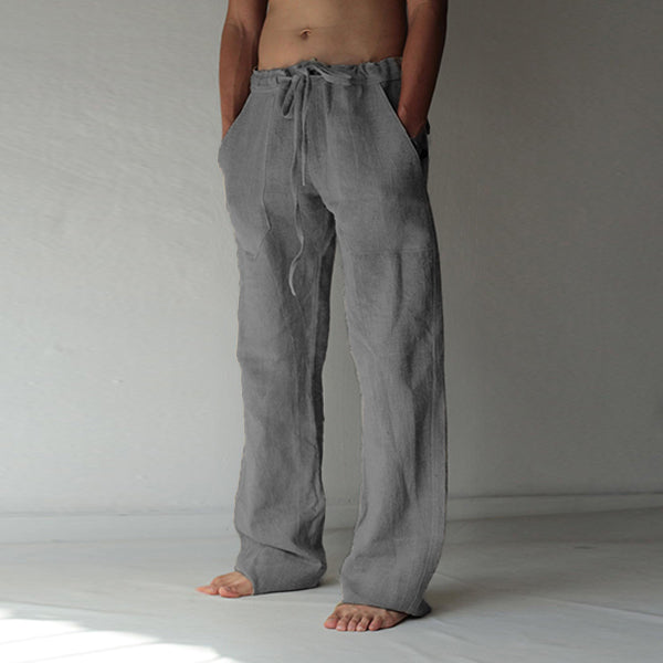 Pantalones casuales de cannabis de talla grande para hombre