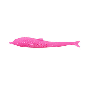 Cleaning toy for silicone cat teeth