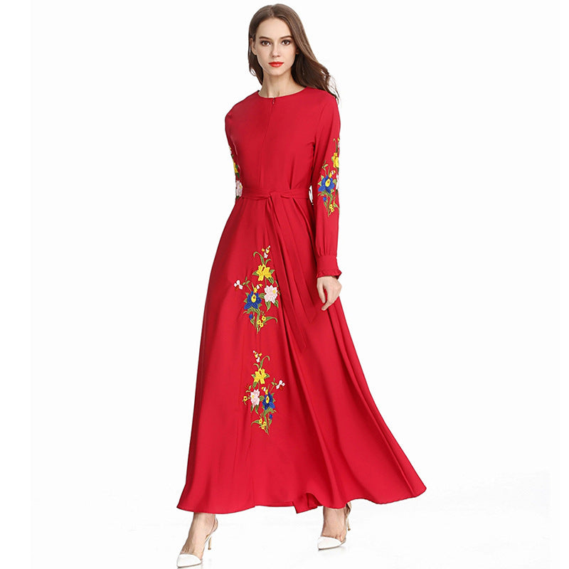 Sra. Maxikeid con estampado floral