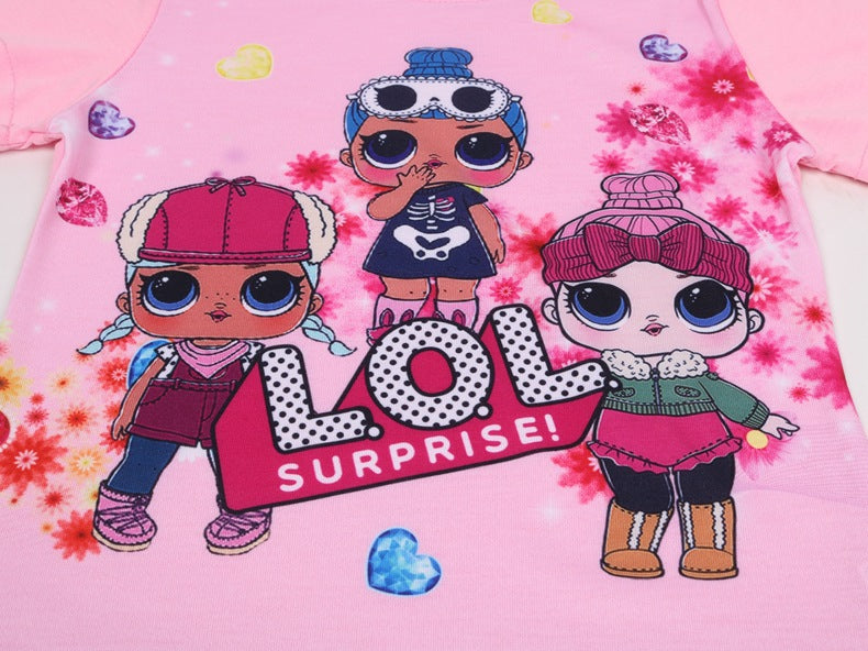 Traje de princesa de muñeca para niña con camisa de manga larga &quot;Cosplay&quot;