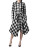 3/4 sleeves Irregular cropping Car thinness Lettering Slightly stretchy business polyester Round neckline Full retro