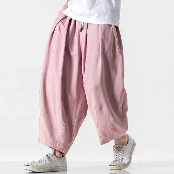 Pantalones cortos de harén para hombres