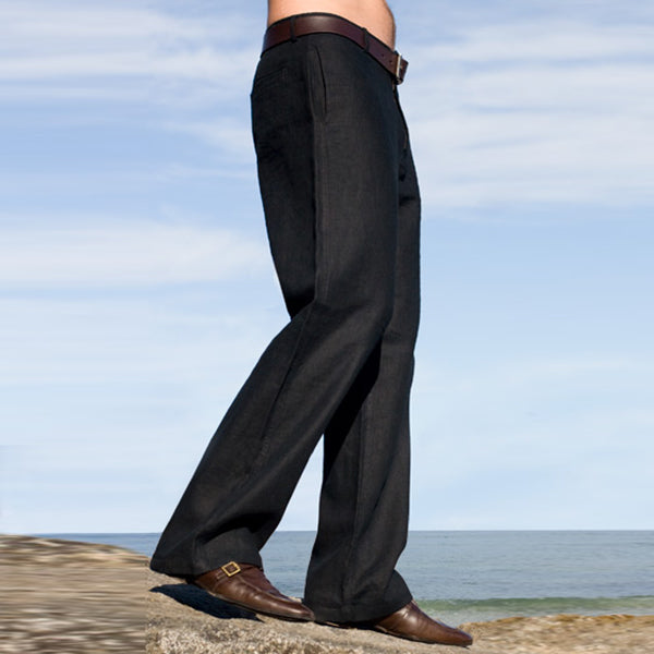 Pantalón de lino amalfi ligero