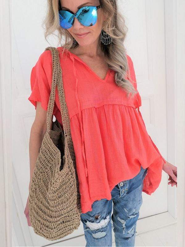 Camisa de lino