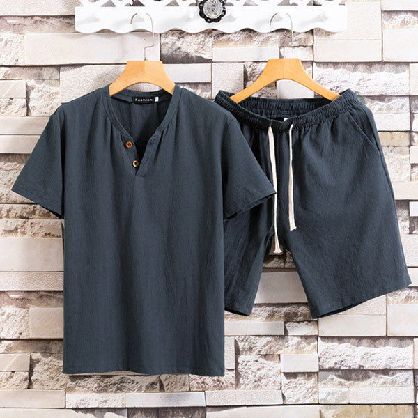 Shorts de lino para hombre