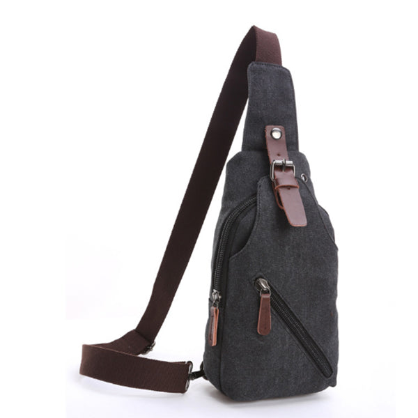 Bolsillo retro multifuncional para hombre en el pecho