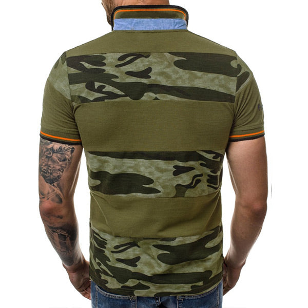 Camisa de camuflaje para hombre