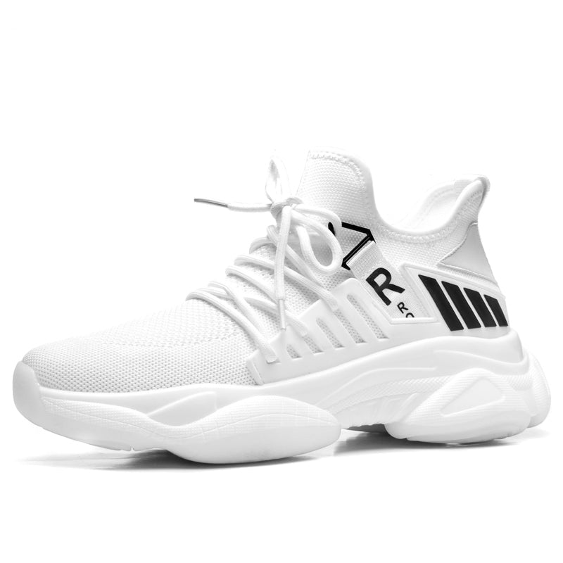 Zapatillas blancas de moda para papá