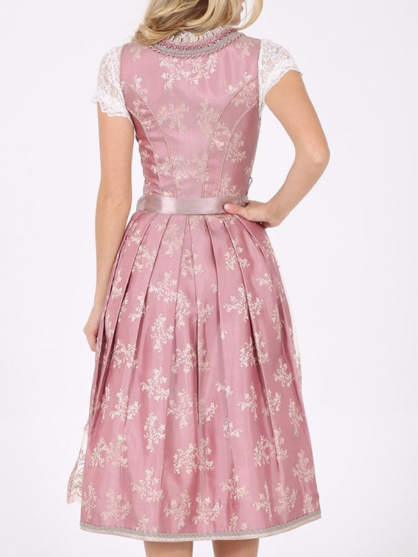 Dirndl Midi mit Floralem Druck