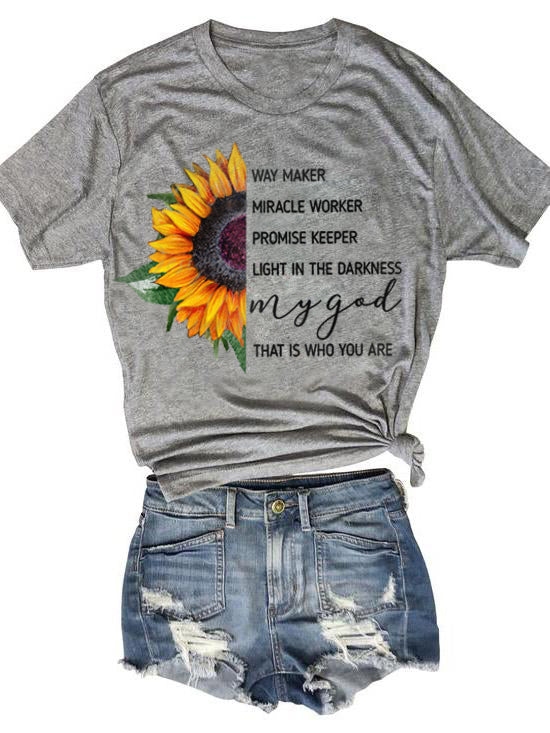 Way Maker Songtexte Faith&#39;s T-Shirts