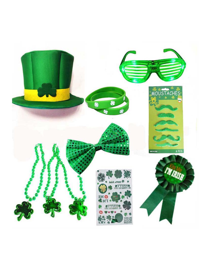 El irlandés Klee-Set zum St. Día de San Patricio