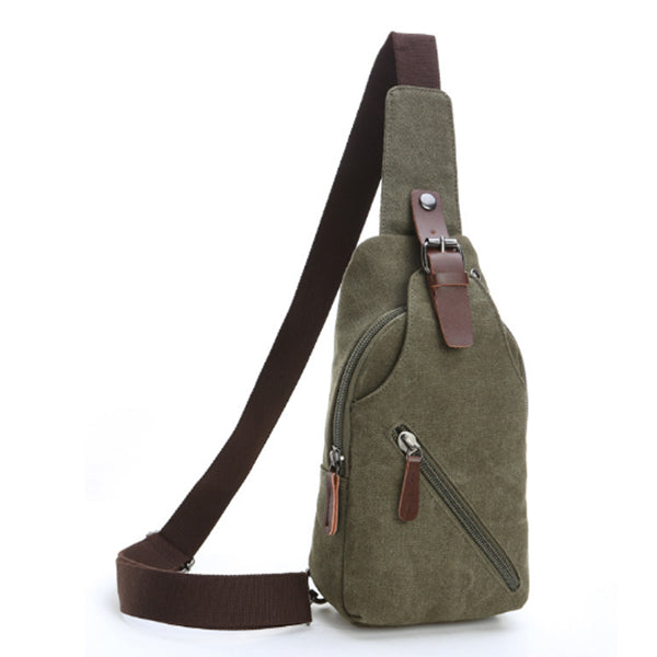 Bolsillo retro multifuncional para hombre en el pecho