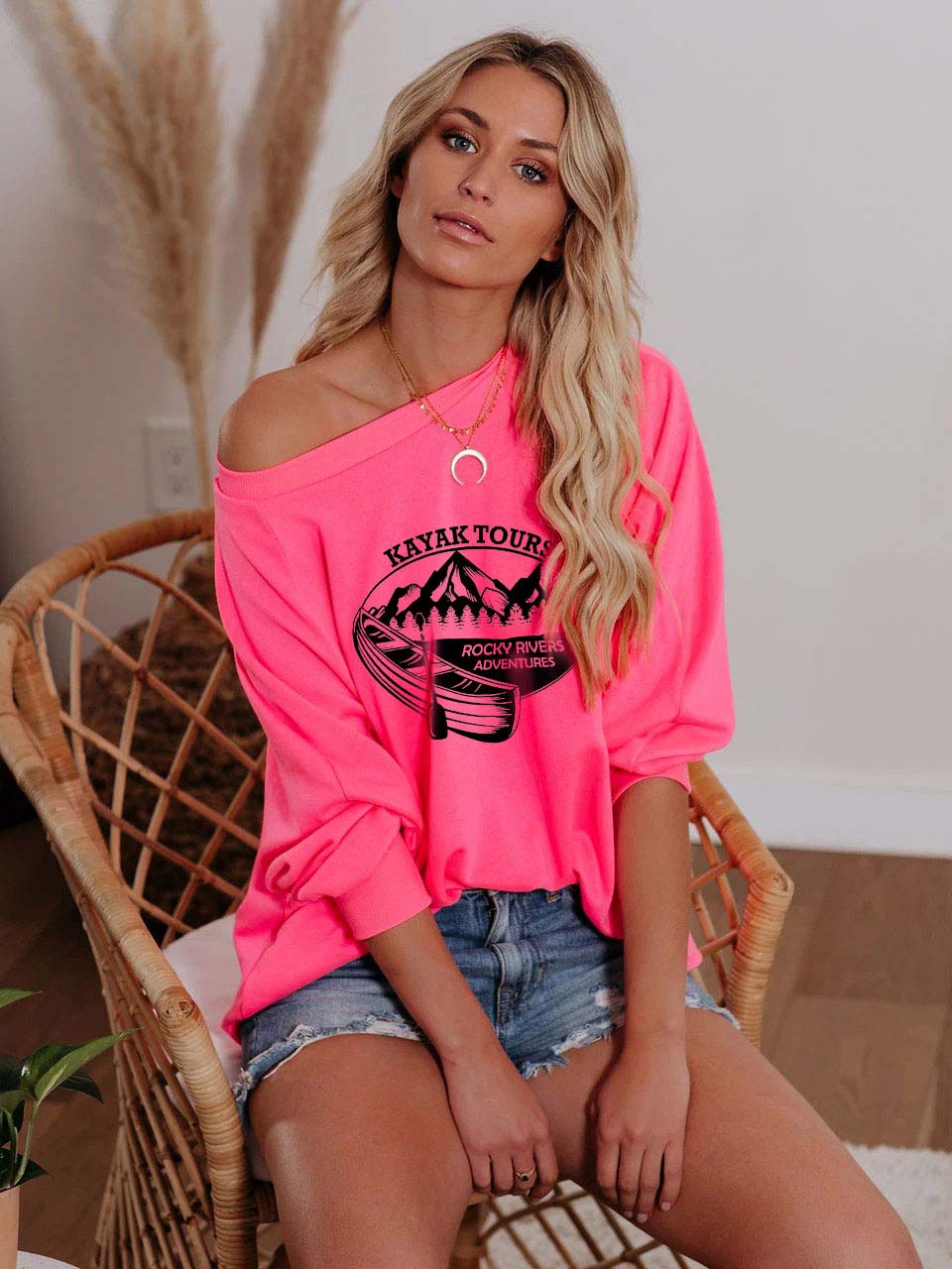 Excursiones en kayak para mujeres Rocky River Adventures top de dos partes