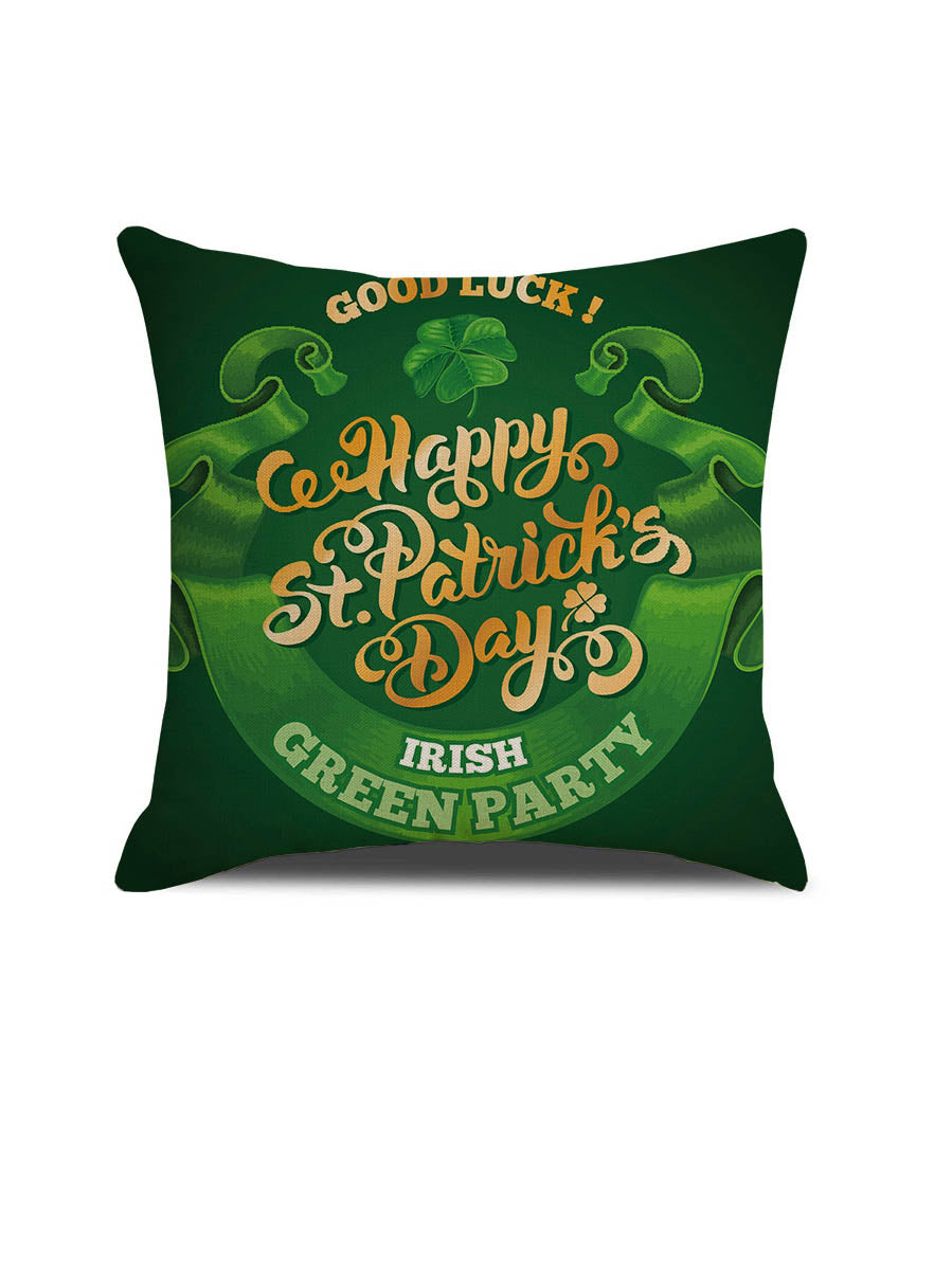 Funda de cojín para sofá de coche St. Para el día de patricio