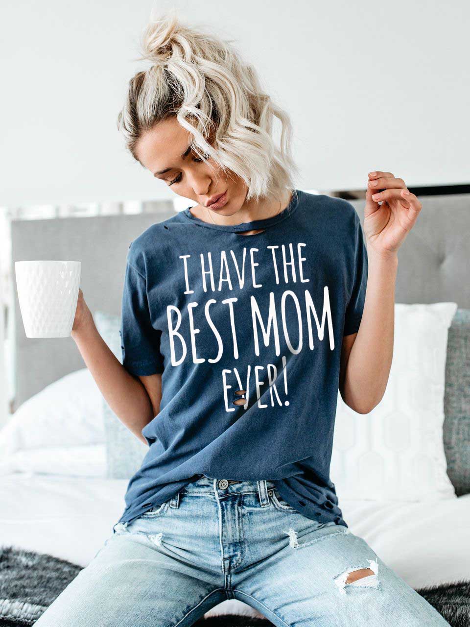 Las mujeres con las que tengo las mejores camisas de mamá