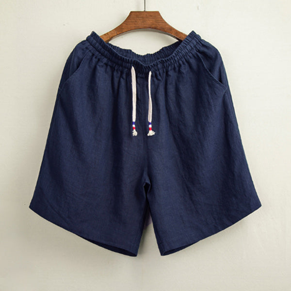 Shorts de lino para hombre