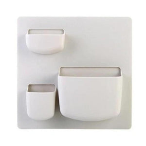 Adhesivo de plástico para cocina, nevera, nevera, estante de almacenamiento, organizador, esponja de limpieza, verduras, frutas, utensilios de cocina