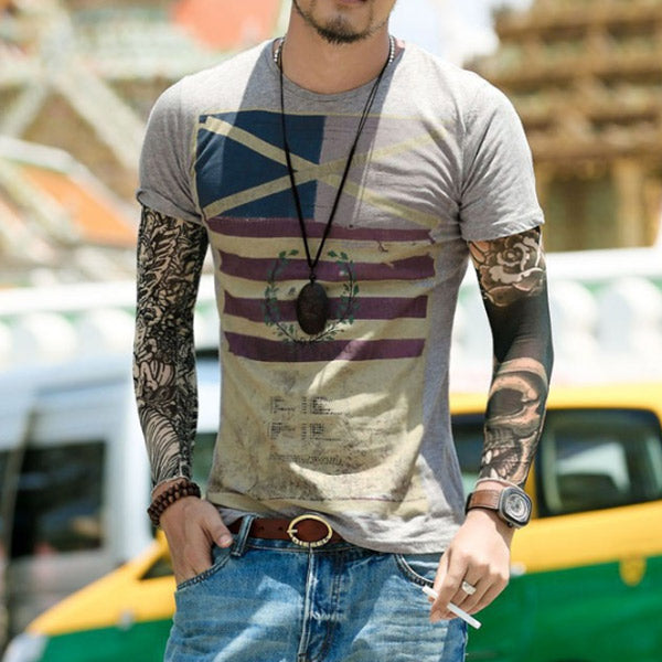 Vyriški marškinėliai su trumpomis rankovėmis