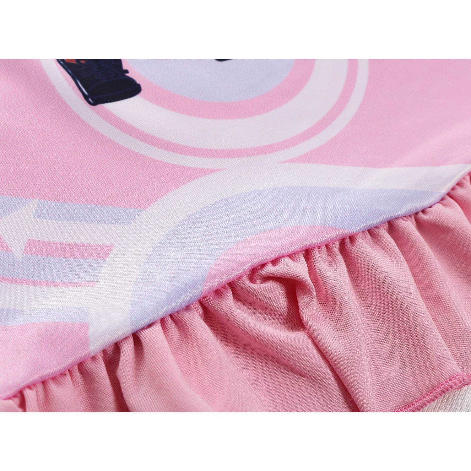 Vestido de princesa de seda de hielo LOL Girls de dibujos animados