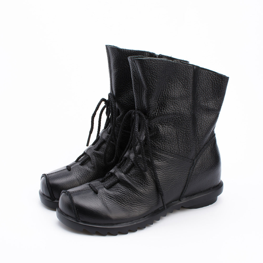 Leather Handmade Women's Boots