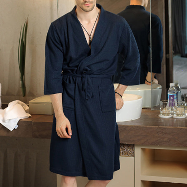 Camisón cómodo y transpirable para gofres de hombres.