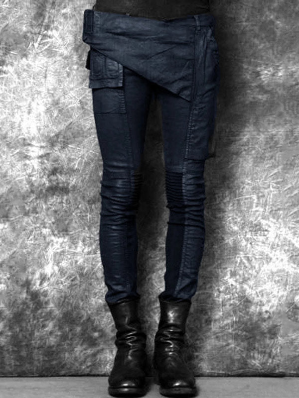 Lässige Nähhose aus Baumwollmischung für Damen