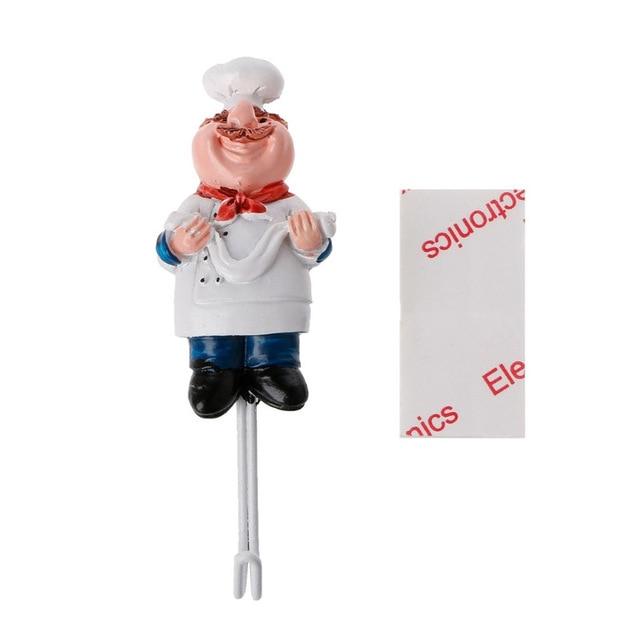 Cocina animada gancho de resina Potente estante de pared colgante adhesivo
