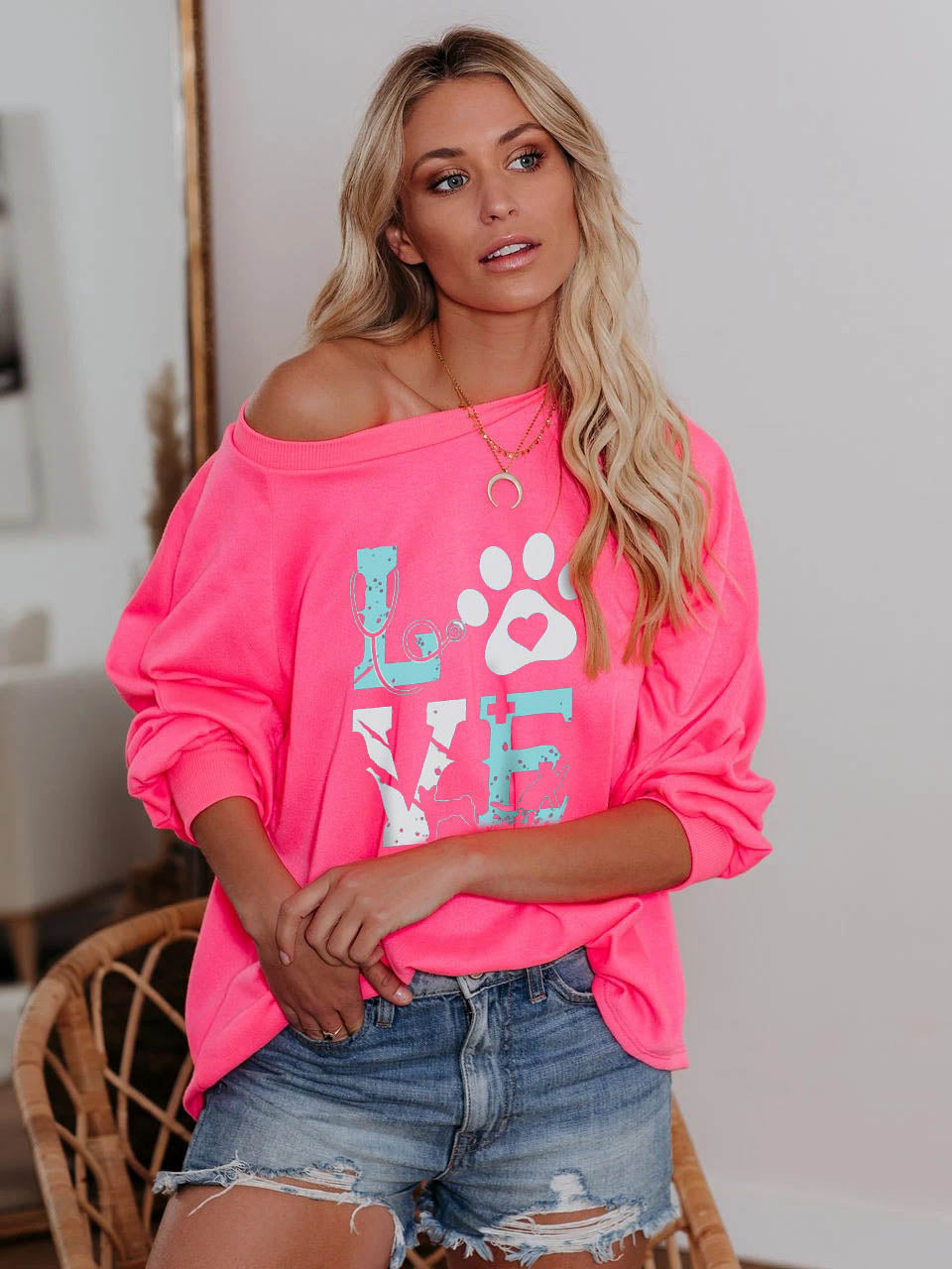 Frauen Haustier Liebhaber LIEBEN Top