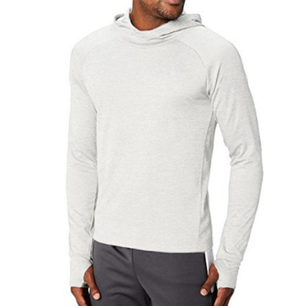 Cómoda camisa deportiva con capucha para hombre.