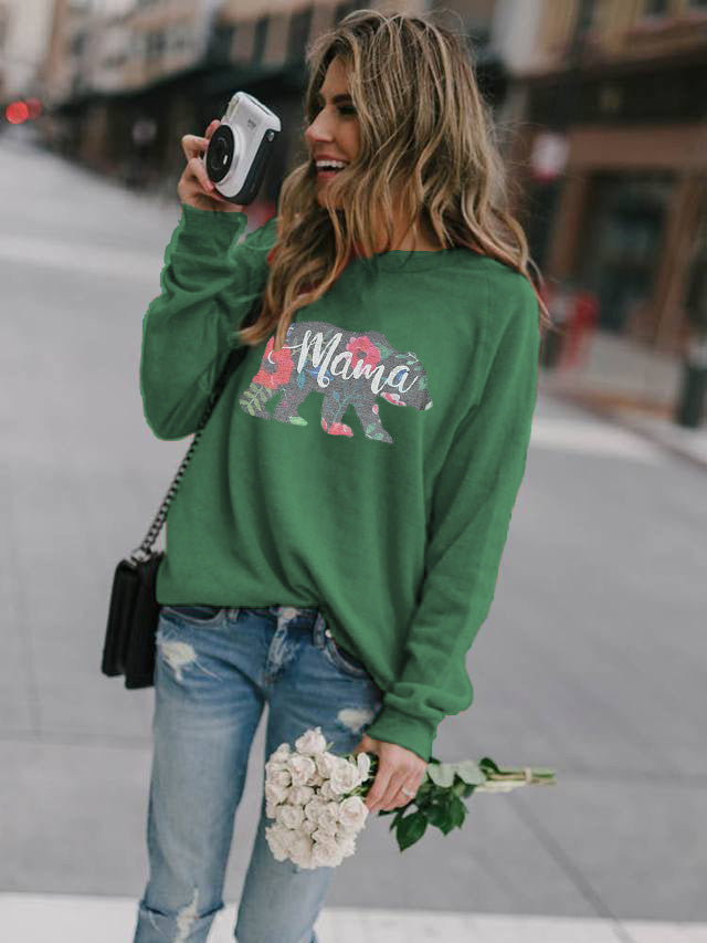 Ponios mama atspausdino megztinį