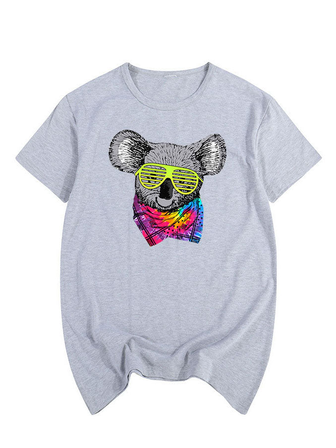 Camiseta de mujer con estampado de koala